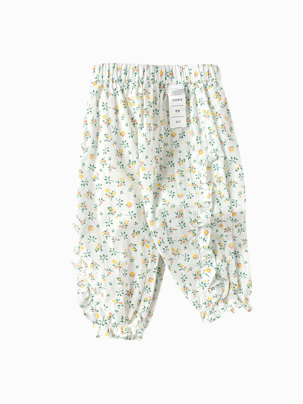 baby girl printed pants