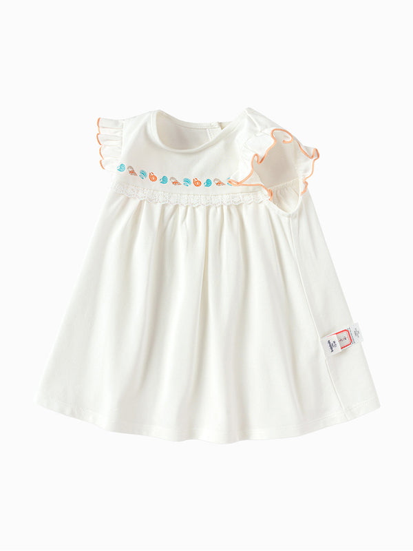 baby girl dress with print