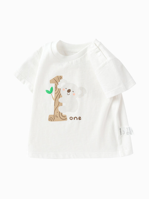 baby girl t-shirt with print