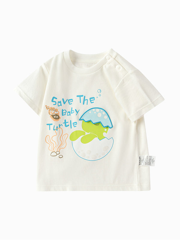 baby boy t-shirt with print