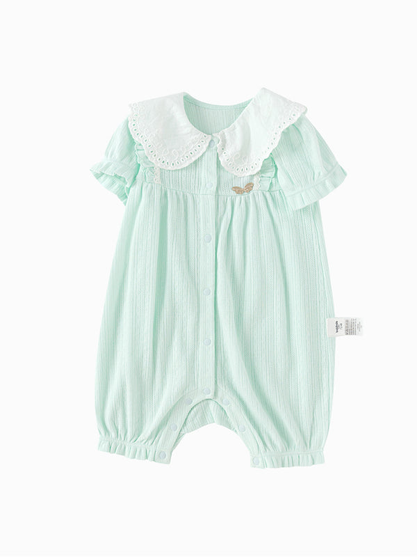 bodysuit with contrast collar