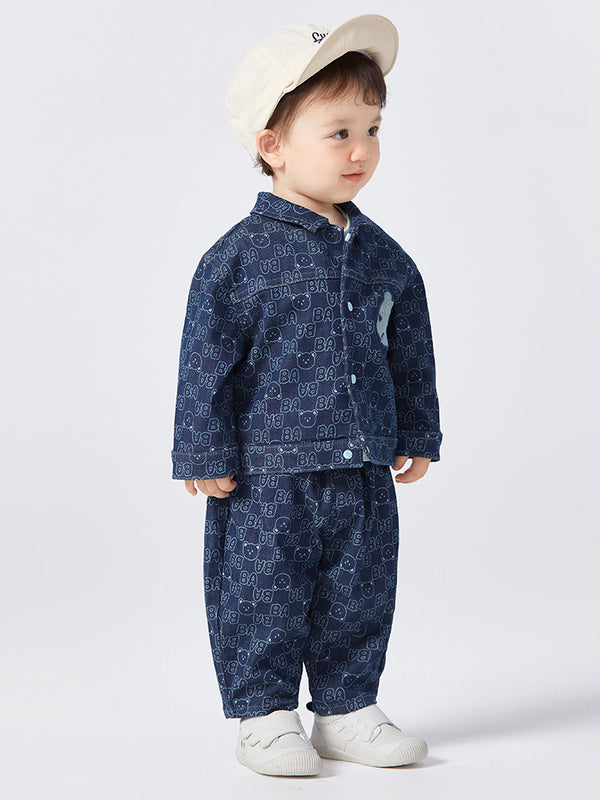 baby denim set