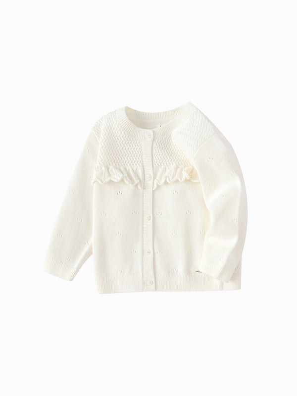 knitted girl cardigan
