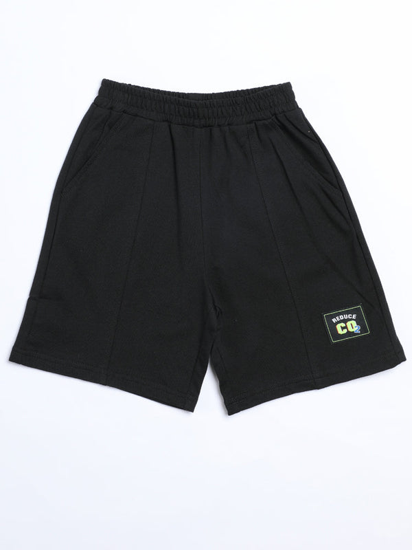 Boys' Shorts with Patch Detail