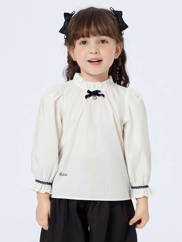 blouse with embroideries