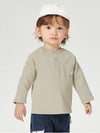 Long Sleeve Top with Pocket Detail
