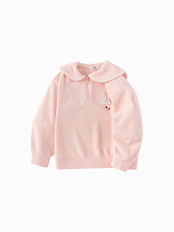 textured knitted pullover