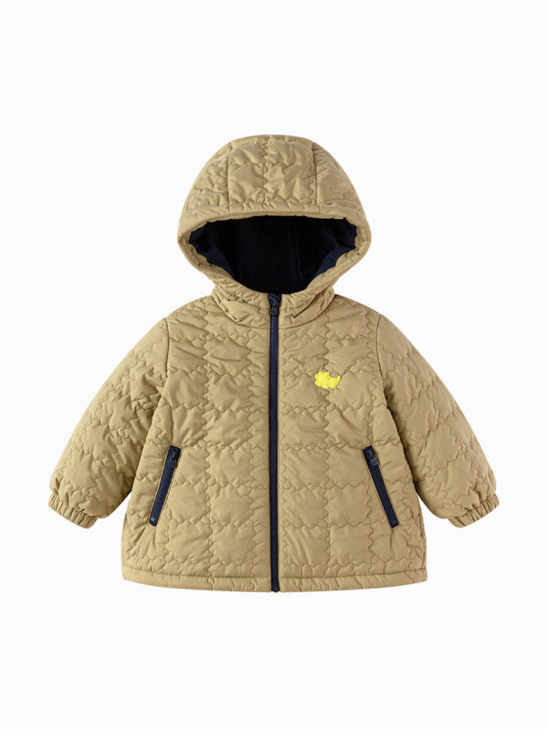 Boys' Quilted Jacket with Hood