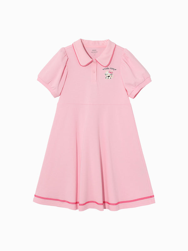 فستان بطبعات للبنات