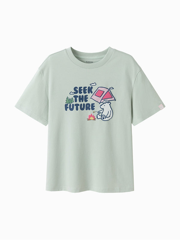 t-shirt with printed pattern