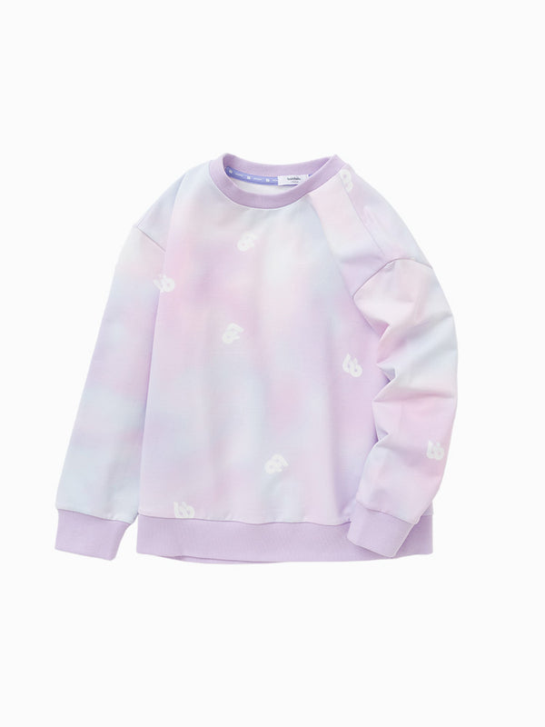 tie-dye printed sweatshirt