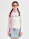 Layered Hem Top with Print
