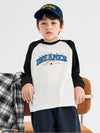 Long Sleeve T-Shirt with Contrast Sleeves