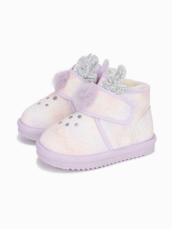 baby shoes with colored texture