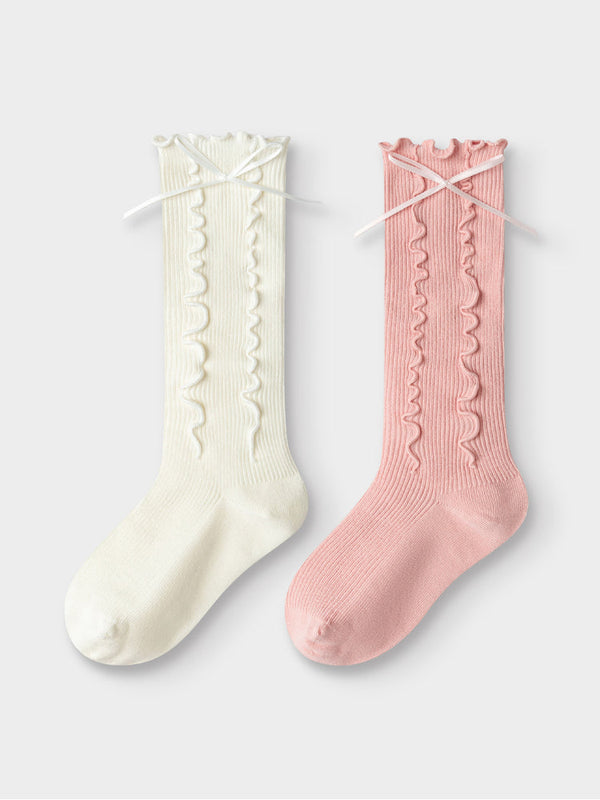 2 Pairs Kids Cotton Socks