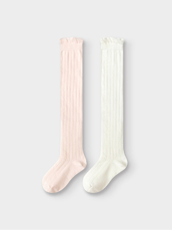 2 Pairs Kids Cotton Socks
