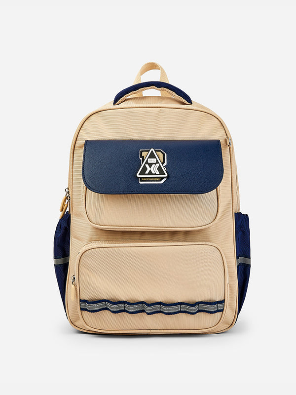 backpack with patch