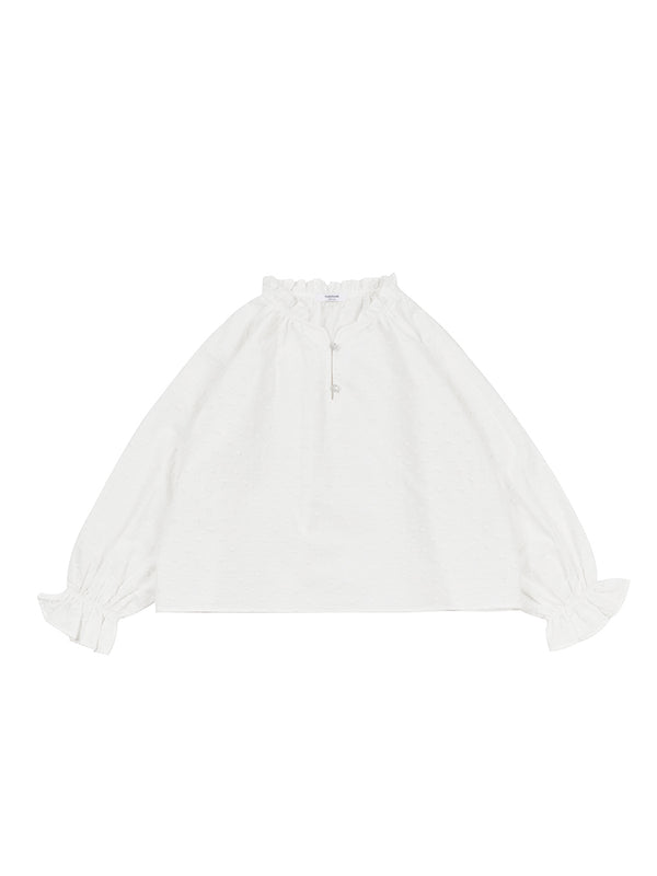 textured blouse